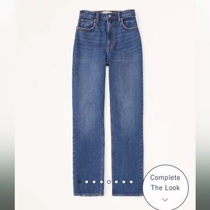 Ultra High Rise 90s Straight Jean